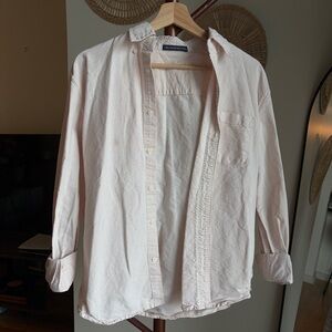 BRANDY MELVILLE PINK BUTTON UP